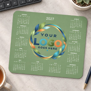 Einfaches benutzerdefiniertes Firmenlogo Geschäfts Mousepad