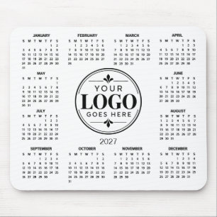 Einfaches benutzerdefiniertes Firmenlogo Geschäfts Mousepad