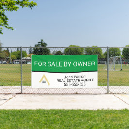 Einfaches Beruflich Real Anwesen Realtor Marketing Banner