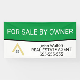Einfaches Beruflich Real Anwesen Realtor Marketing Banner