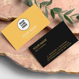 Einfaches Berufliches, elegantes Logo Minimalistis Visitenkarte