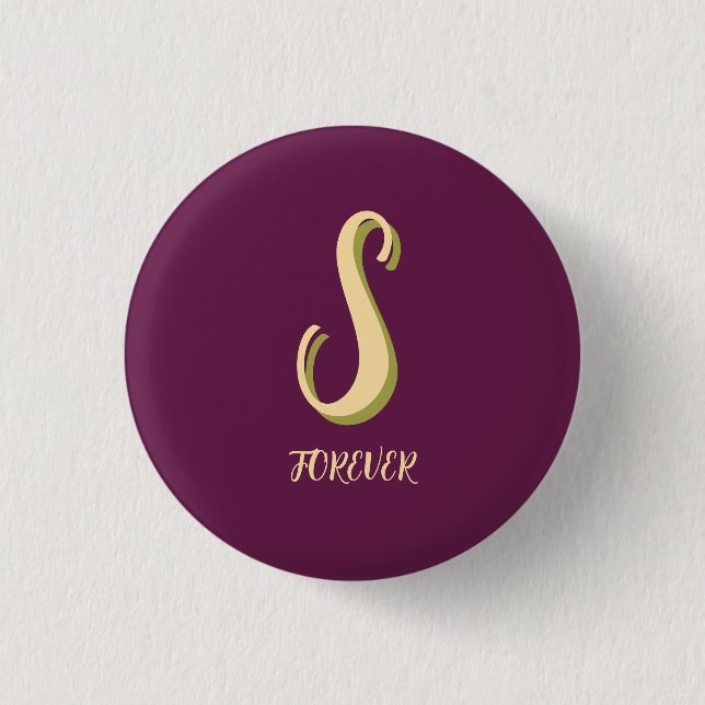 EINFACHES BESONDERES GESCHENK VATER FRAU FREUNDIN  BUTTON (Vorderseite)