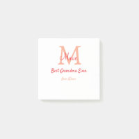 einfaches, bestes Oma-Monogramm