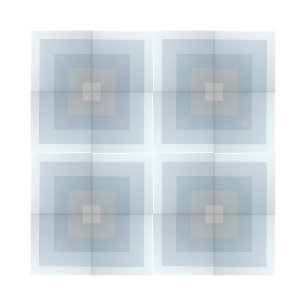 Einfaches Blue Shades Quarter Square Design Fliese