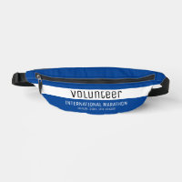 Einfaches Blue White Black Volunteer Corporate Eve