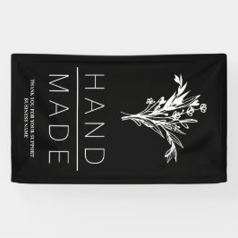 Einfaches botanisches Minimalistisch Handmade-Gesc Banner