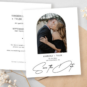 Einfaches Budget-Foto elegante Hochzeit Termin mer