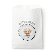 Einfaches Chic Editable Polka Dot Foto Geschenk