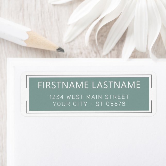 Einfaches Chic Weiß stilisierte Typografie Schrift (Insitu)