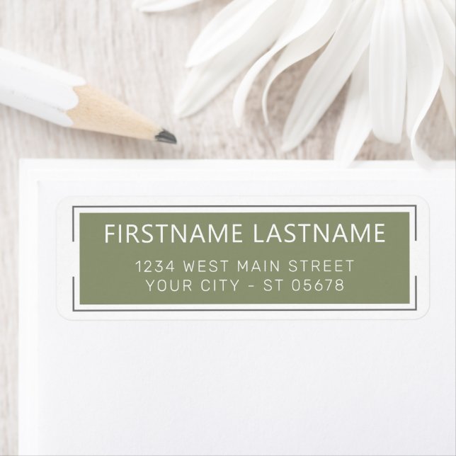 Einfaches Chic Weiß stilisierte Typografie Schrift (Insitu)