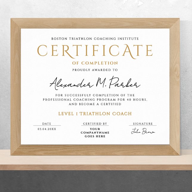 Einfaches Classic Schwarz-weiß Grad Diplom Poster (Von Creator hochgeladen)