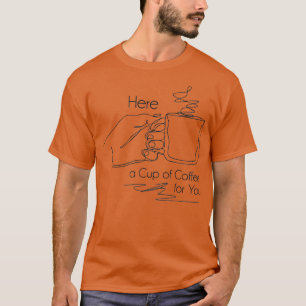 Einfaches Coffee Design T-Shirt