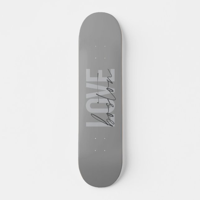 Einfaches, cooles, modernes urbanes Design der Lie Skateboard (Vorne)