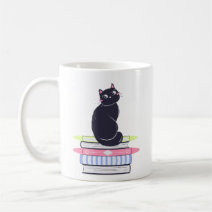 Einfaches Dash-Charm Adventure Black Cat Colorful  Kaffeetasse