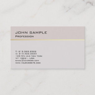 Einfaches Design Berufliches Elegantes Anwesen Visitenkarte