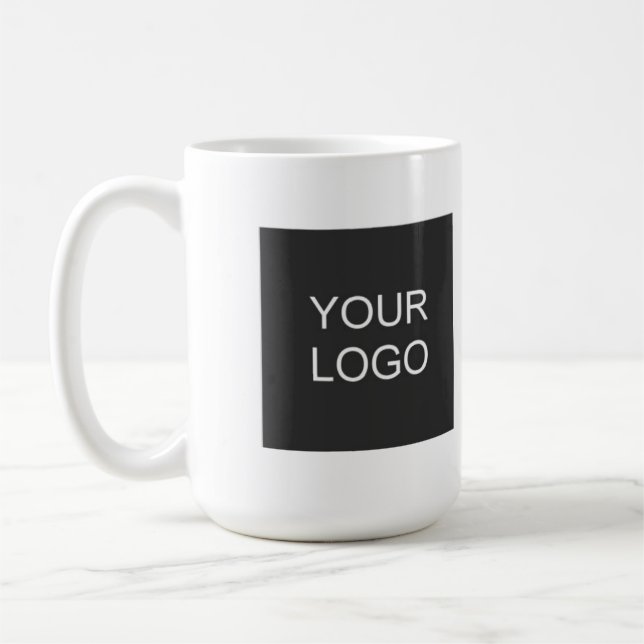 Einfaches Design für Ihr Unternehmen Kaffeetasse (Links)