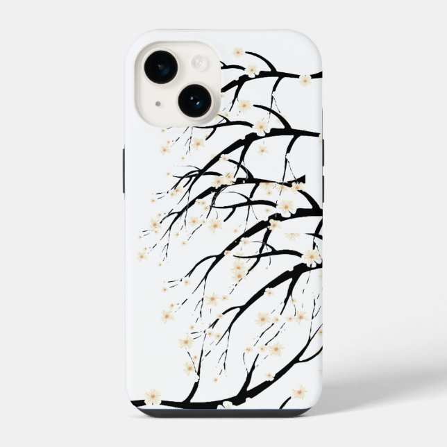 Einfaches Design iPhone Hülle (Rückseite)