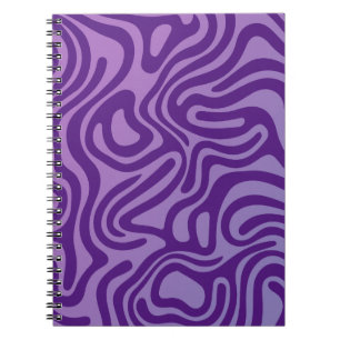 Einfaches Design und elegantes abstraktes SpiralNo Notizblock