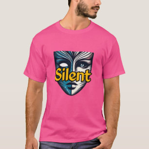 Einfaches dunkles T-Shirt