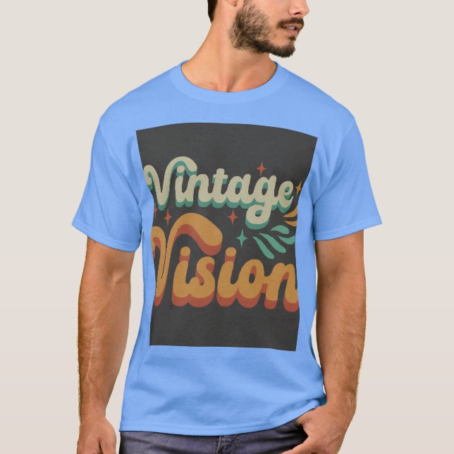 Einfaches dunkles T-Shirt (Vorderseite)