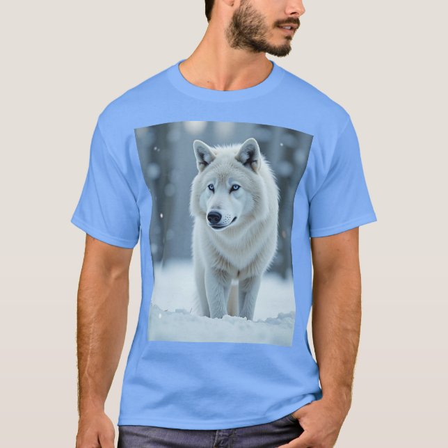 Einfaches dunkles T-Shirt für Herren (Vorderseite)