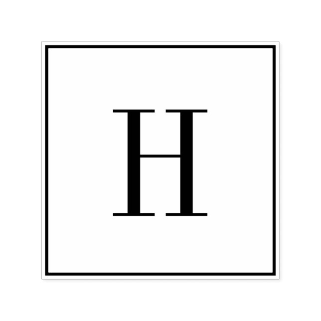 Einfaches Einfaches Schwarzes Farbzeichen Permastempel (Design)