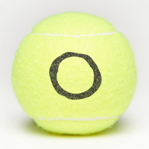 Einfaches elegantes benutzerdefiniertes Logo hier  Tennisbälle