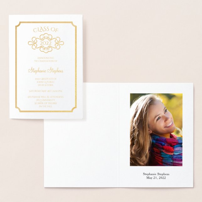 Einfaches elegantes Foto zur Ankündigung von Absch (Anzeige)