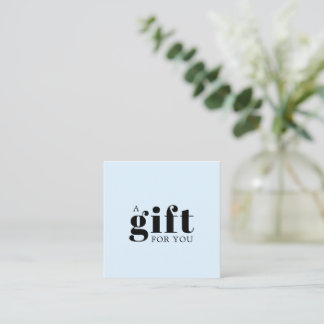 Einfaches Elegantes Geschäftsgeschenk Treuekarte