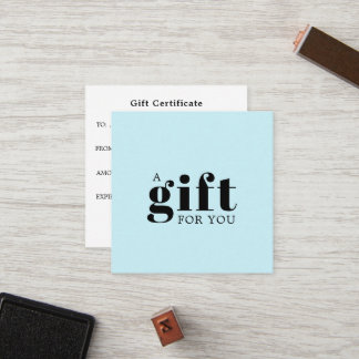 Einfaches Elegantes Geschäftsgeschenk Treuekarte