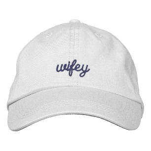 Einfaches elegantes Hochzeitsstil-Party Bestickte Baseballkappe