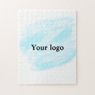 Einfaches, elegantes, individuelles Logo Puzzle