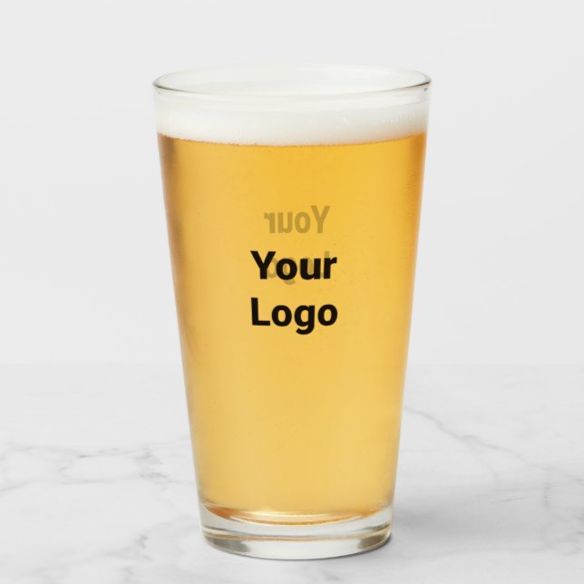 Einfaches, elegantes Logo für das Unternehmen Glas (Rückseite (gefüllt))