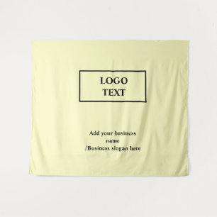 Einfaches, elegantes Logo für das Unternehmen Wandteppich