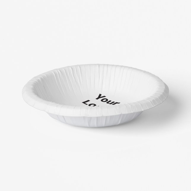 Einfaches, elegantes Logo für Firmenpapiere Pappteller (Gewinkelt)