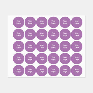 Einfaches, elegantes Logo hier Etiketten