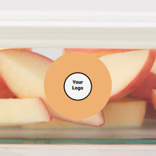 Einfaches, elegantes Logo hier Etiketten