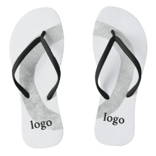 Einfaches, elegantes Logo hier Flip Flops