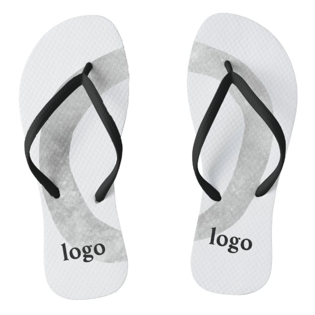 Einfaches, elegantes Logo hier Flip Flops (Fußbett)