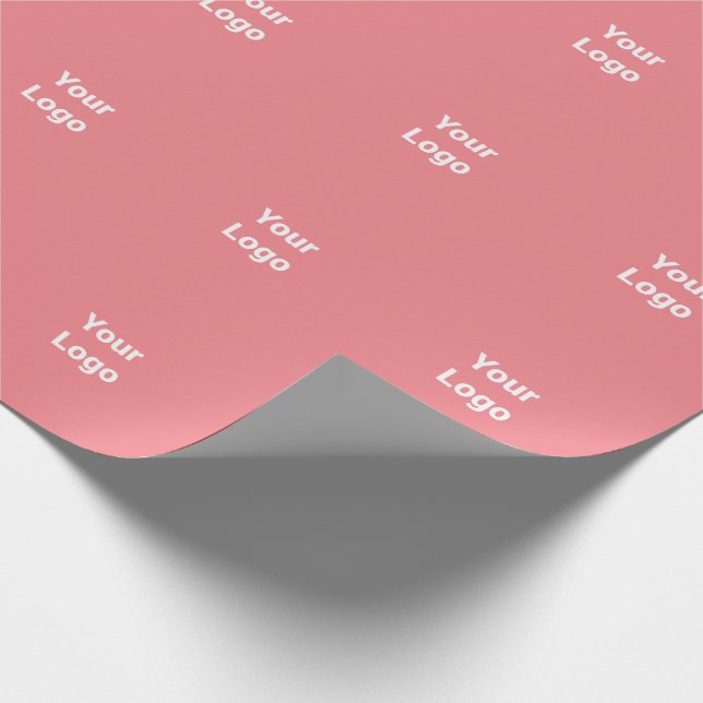 Einfaches, elegantes Logo hier Geschenkpapier (Ecke)