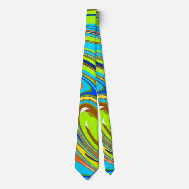 Einfaches, elegantes Logo hier Krawatte (Vorderseite)