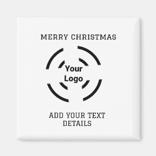 Einfaches, elegantes Logo hier Magnet