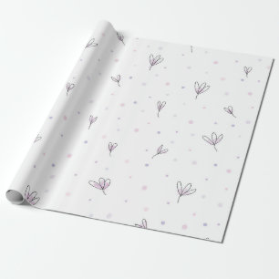 Einfaches elegantes Minimalistisches Design   Geschenkpapier