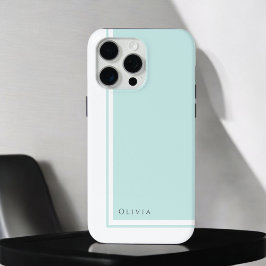 Einfaches elegantes Minimalistisches Farbblock mit Case-Mate iPhone Hülle