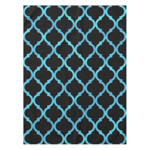 Einfaches elegantes modernes marokkanisches Muster Tischdecke