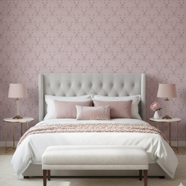 Einfaches elegantes rosa Glitzer-Muster Tapete (Von Creator hochgeladen)