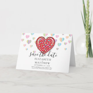 Einfaches elegantes Save the Date Design Einladung