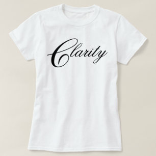 Einfaches elegantes, schickes Klarheit-Meditations T-Shirt