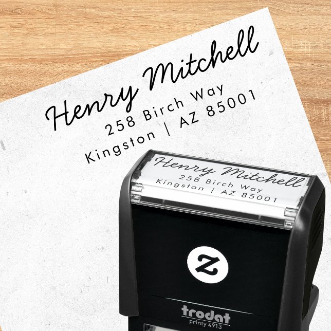 Einfaches Elegantes Selbstfärb-Stempel für die Hei Permastempel (Von Creator hochgeladen)