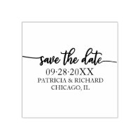 Einfaches, elegantes Skript-Hochzeitbudget Save th
